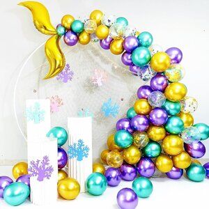 Mermaid Balloon Garland Arch Kit (B'day)